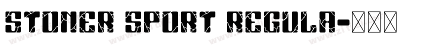 Stoner sport Regula字体转换